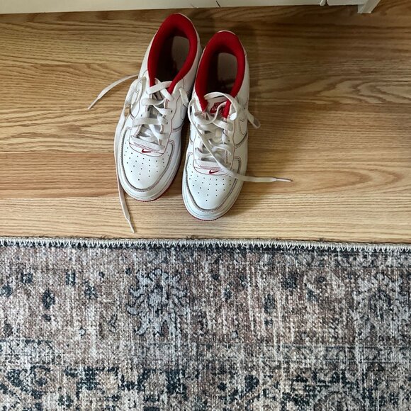 Nike Air Force 1 GS AF1 University Red - Picture 6 of 7